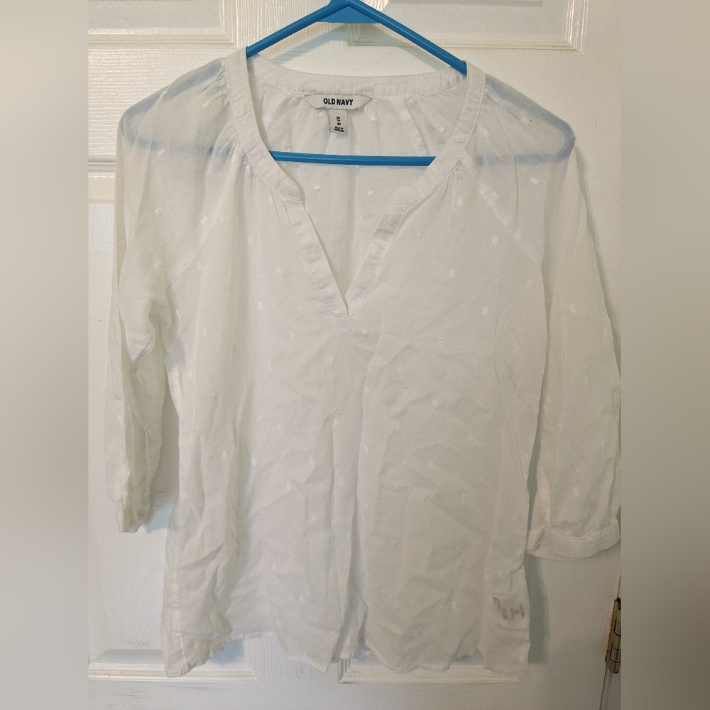 Old Navy v neck blouse size xs